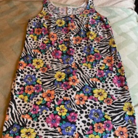 Summer Flower Mini Dress - Picture 1 of 4